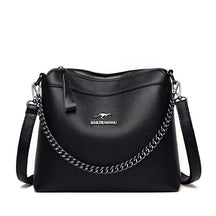 Bolsa Crossbody Couro Francine Bolsa 29 Florentinni - Bolsa Crossbody Couro Francine Florentinni Preto 