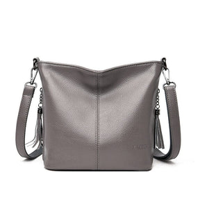 Bolsa Feminina Elisa Bolsa 28 Florentinni - Bolsa Feminina Elisa Florentinni Cinza 